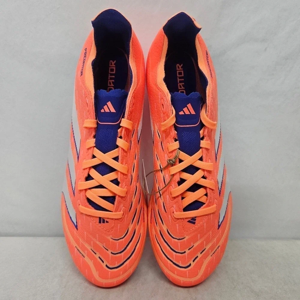 Adidas Predator League FG/MG Soccer Cleats‎ JI1115 Orange Blue Men's Size 10.5